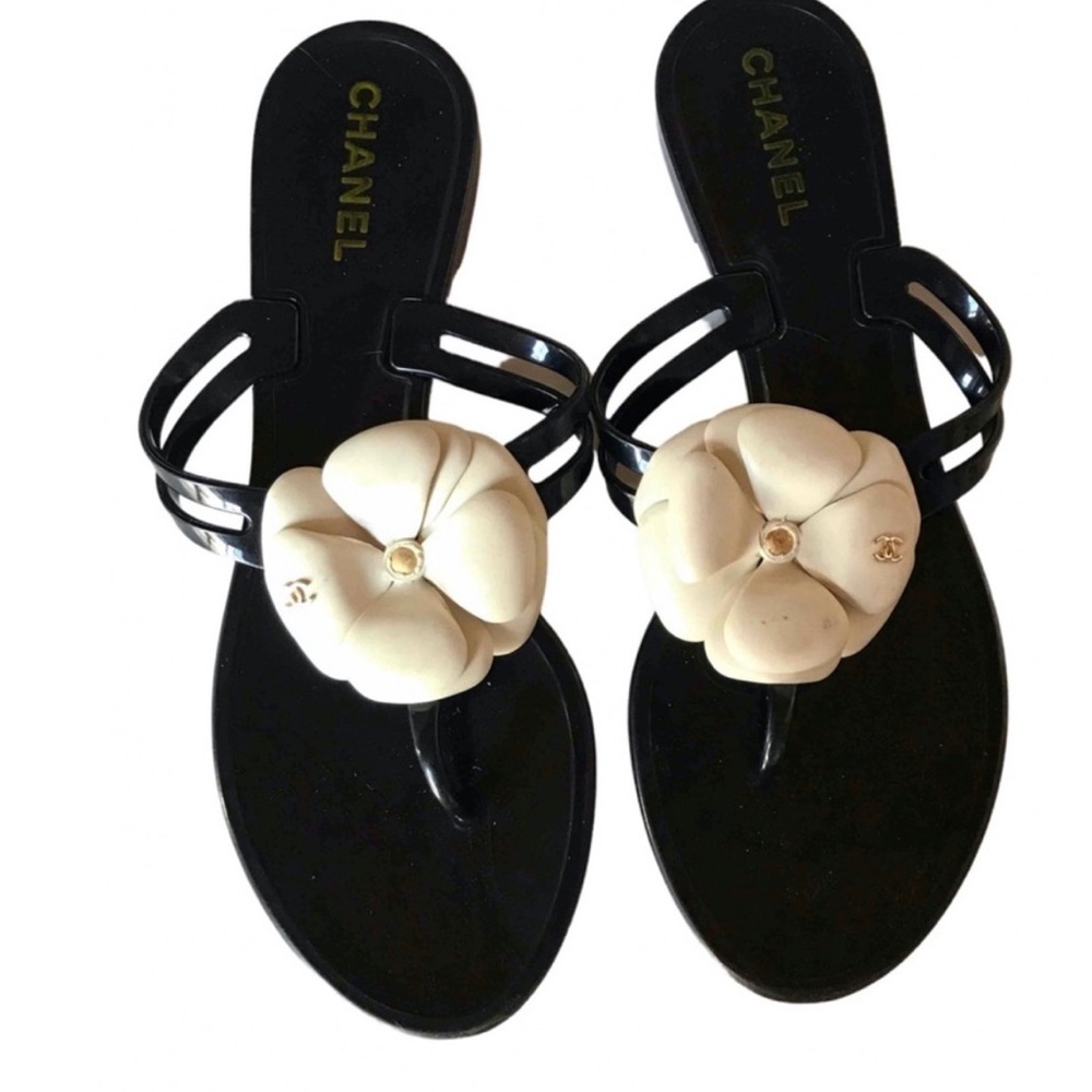 Chanel Camelia Sandals